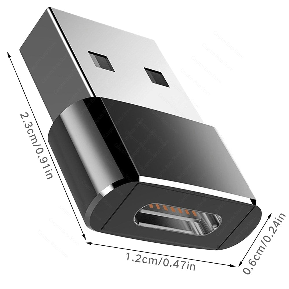 USB-A to USB-C Adapter for IPhone 12 and up models