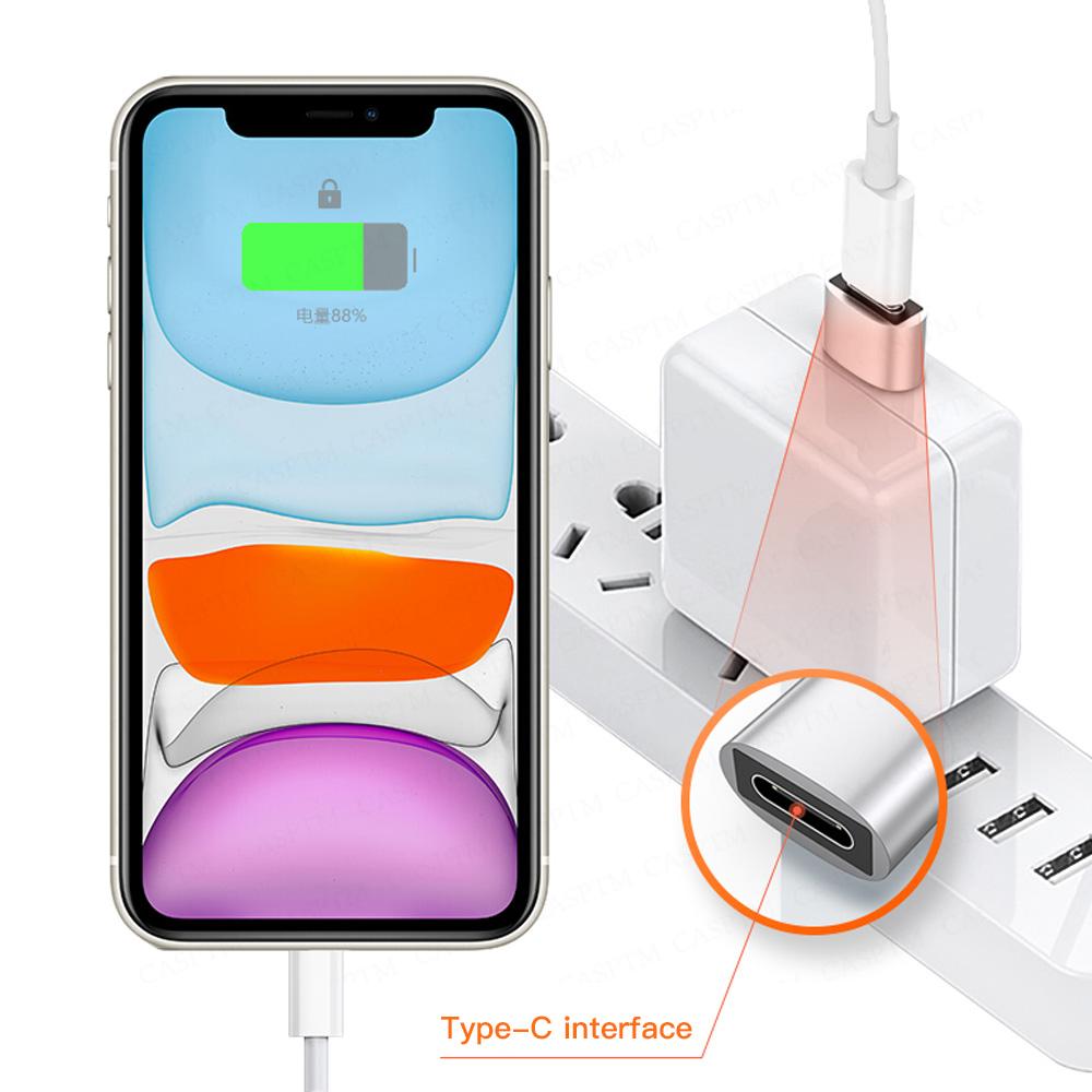 USB-A to USB-C Adapter for IPhone 12 and up models