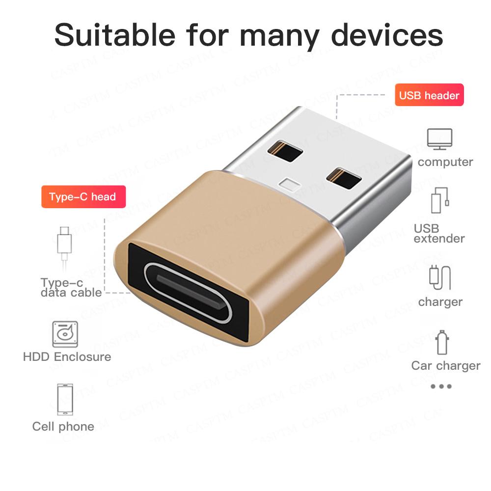 USB-A to USB-C Adapter for IPhone 12 and up models