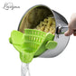 No Spill Pot Strainer