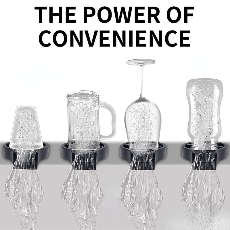 Automatic Faucet Glass Rinser